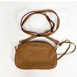 Rebecca Minkoff brown leather crossbody